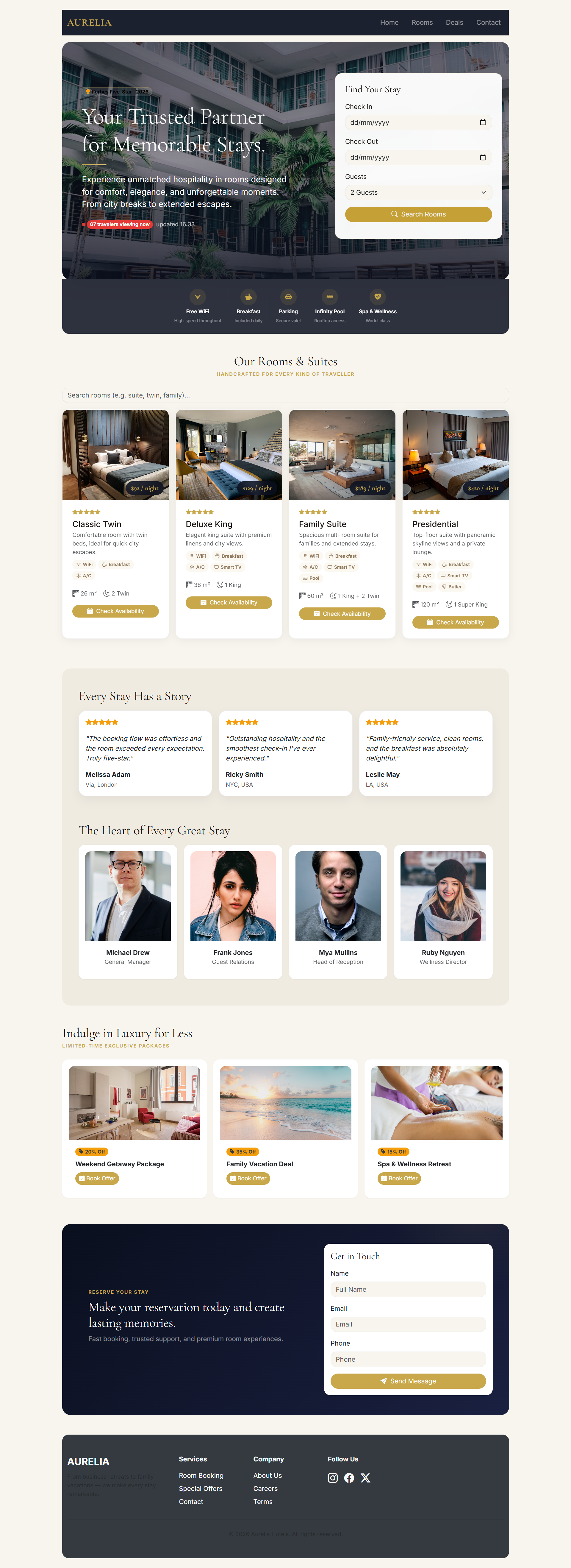 Hotel Booking Showcase